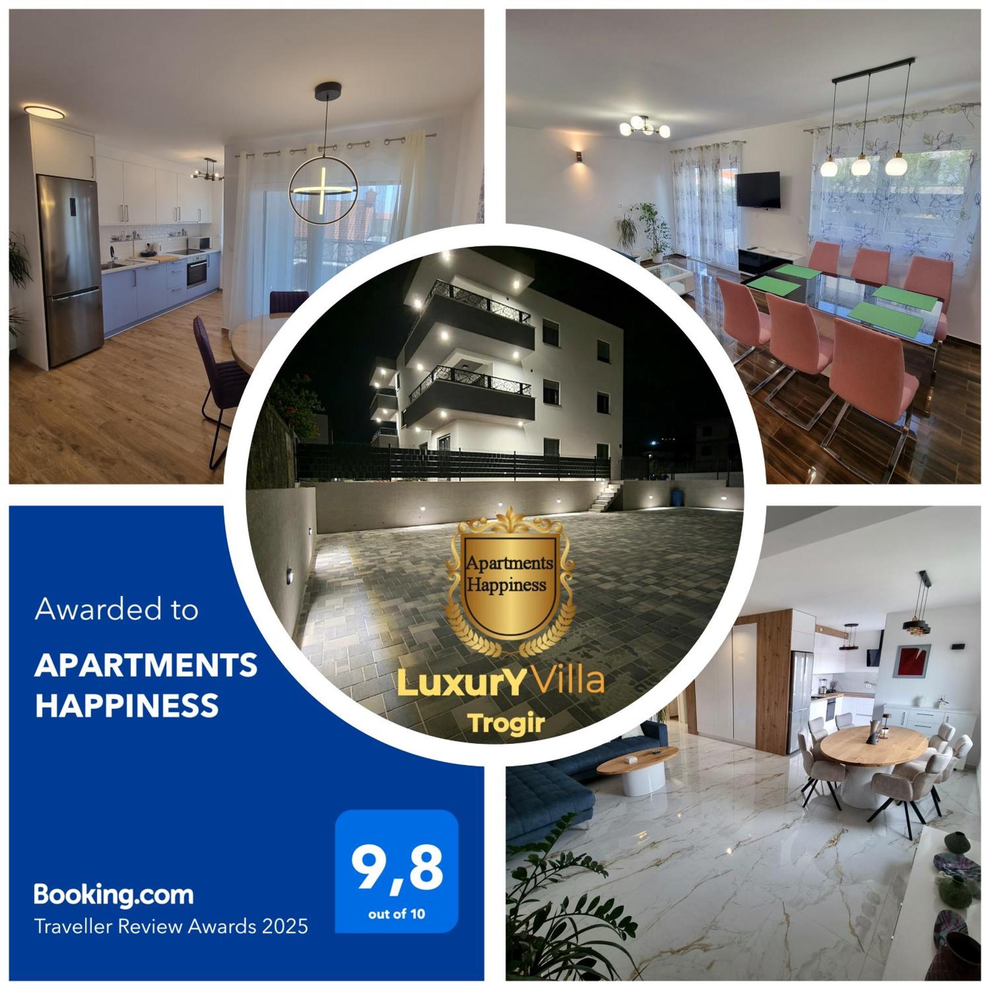 Apartments Happiness Трогир Экстерьер фото